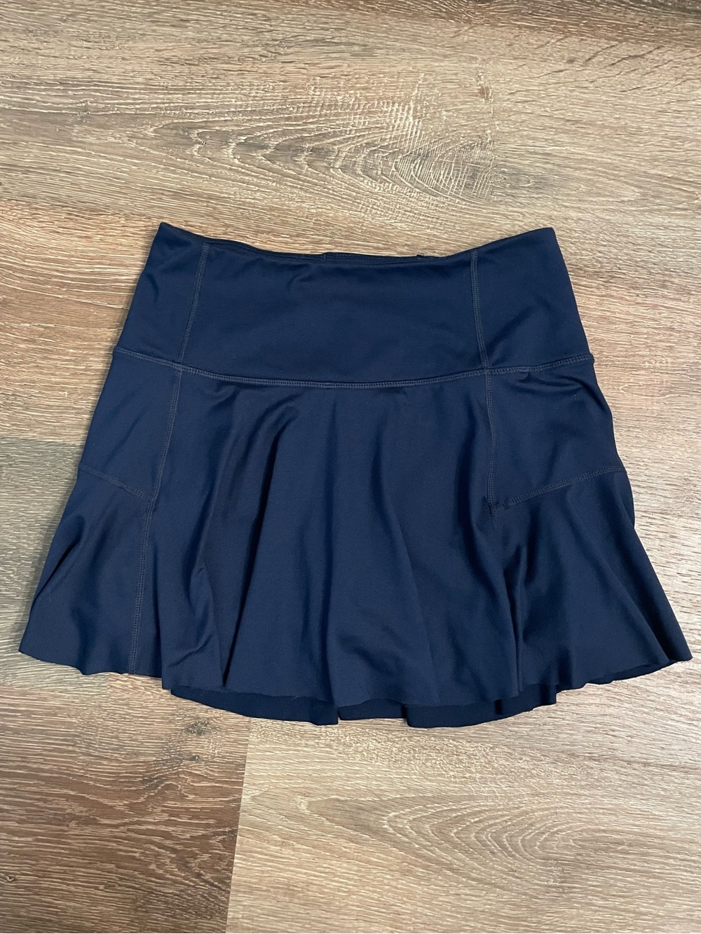 Free People Navy Circle Skirt pleated athletic skort Small